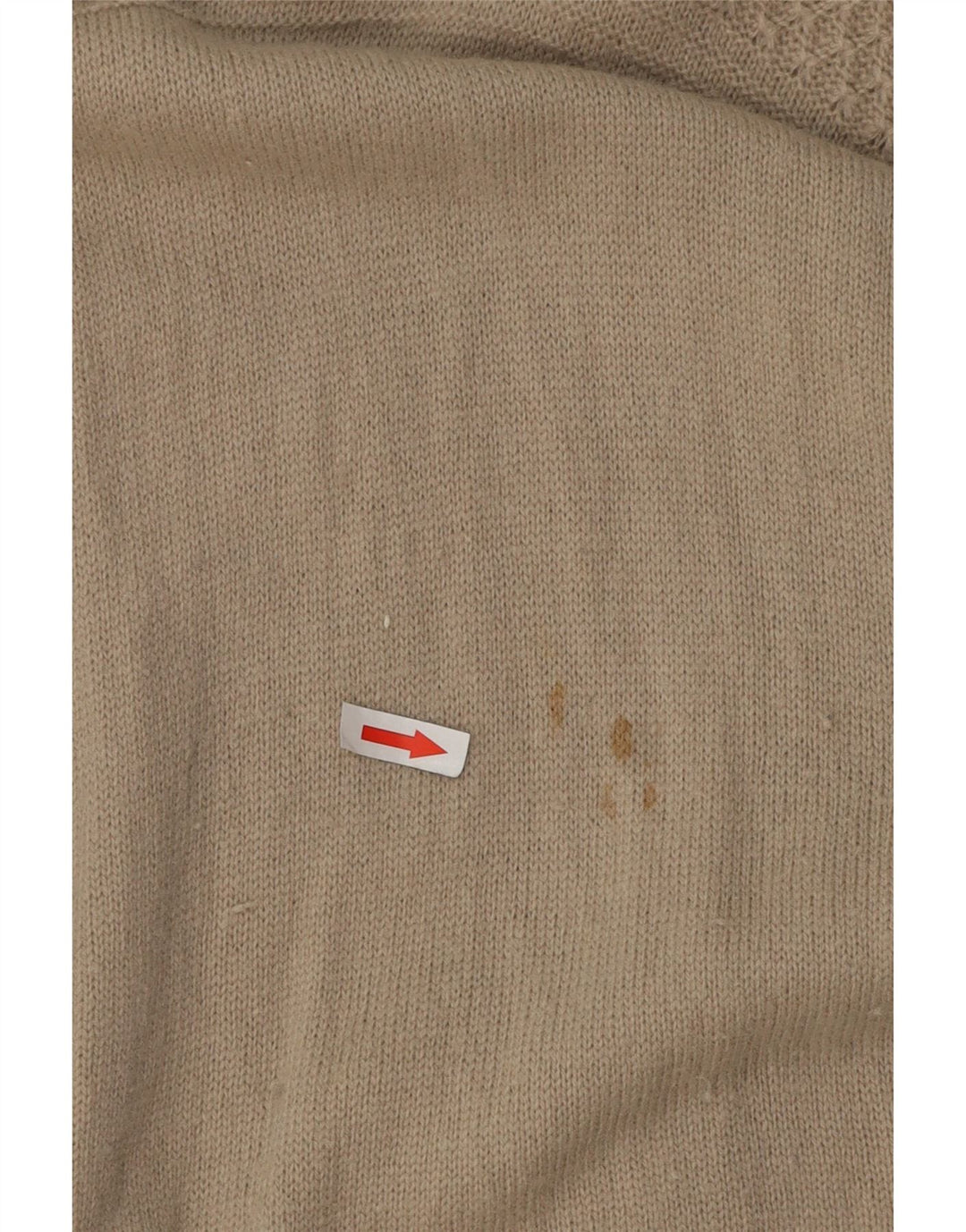 Besætningstøj Herre Button Neck Jumper Sweater XL Grå lammeuld