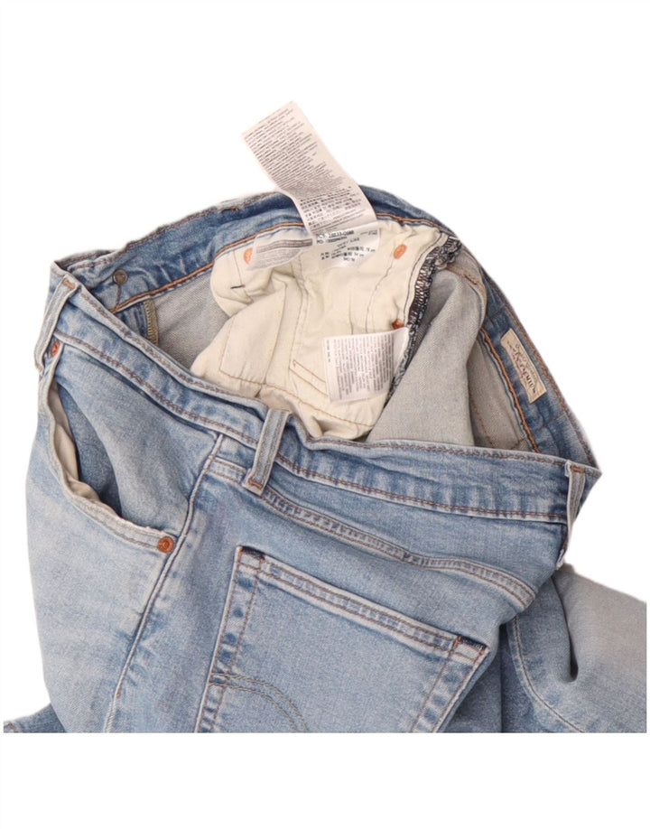 Levi's Herre 512 Slim Tapered Jeans W31 L32 Blå Bomuld