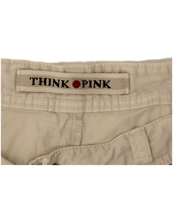 Tænk Pink Herre Chino Shorts W36 Large Beige