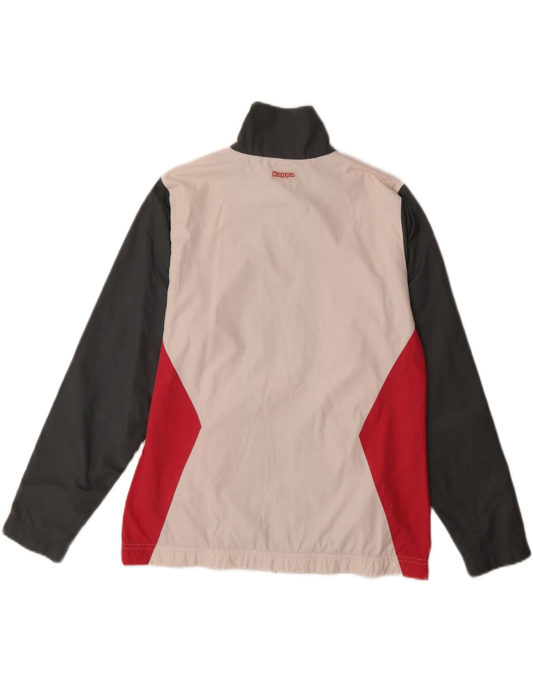 KAPPA Træningsdragt til mænd Topjakke Lille hvid Colourblock Polyester
