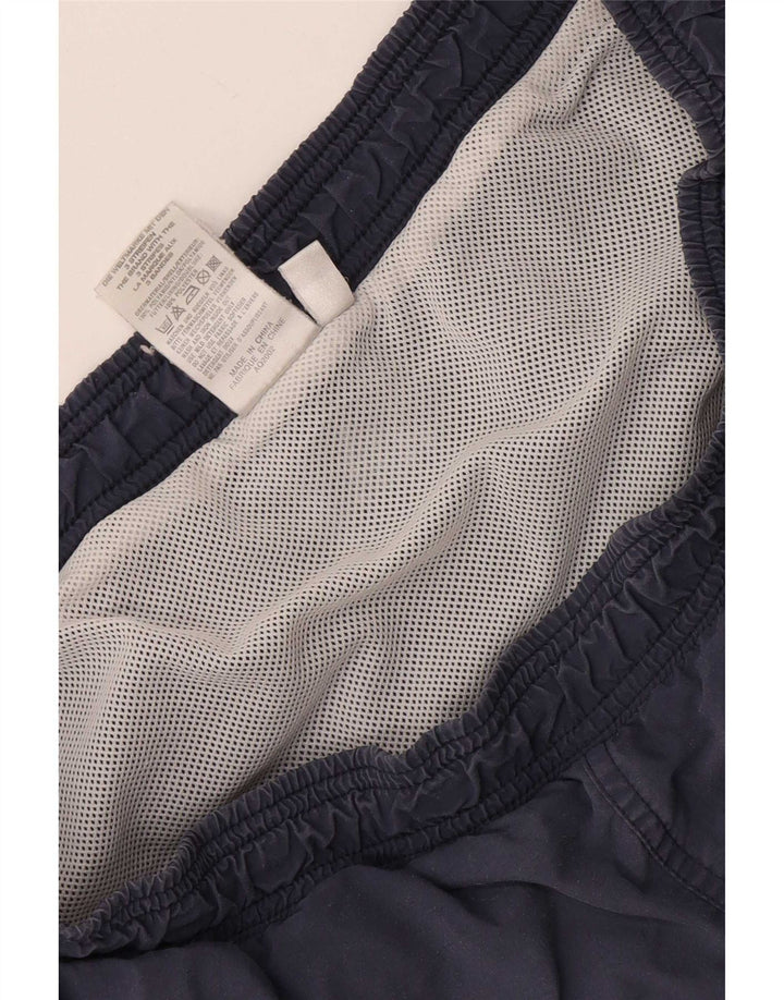 Adidas Herre grafiske sportsshorts Medium Navy Blue Colourblock Polyamid