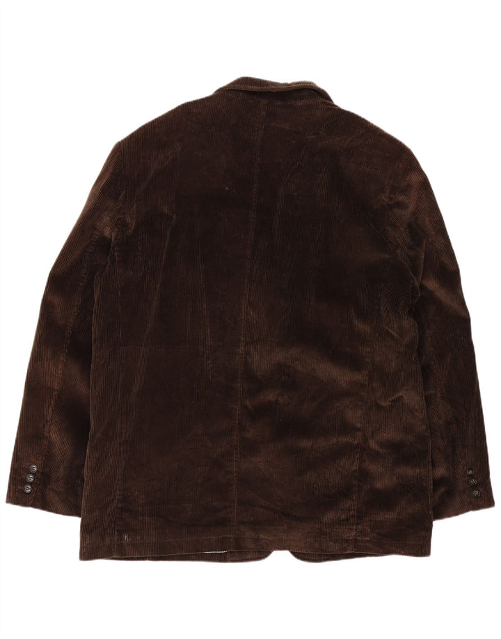 Marks & Spencer Herre Blue Harbor 2-knap blazerjakke UK 42 XL Brun