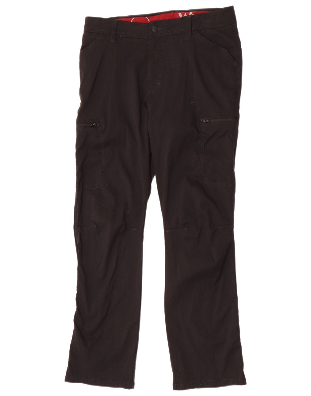 Wrangler Herre Slim Cargo Bukser W32 L30 Sort Nylon