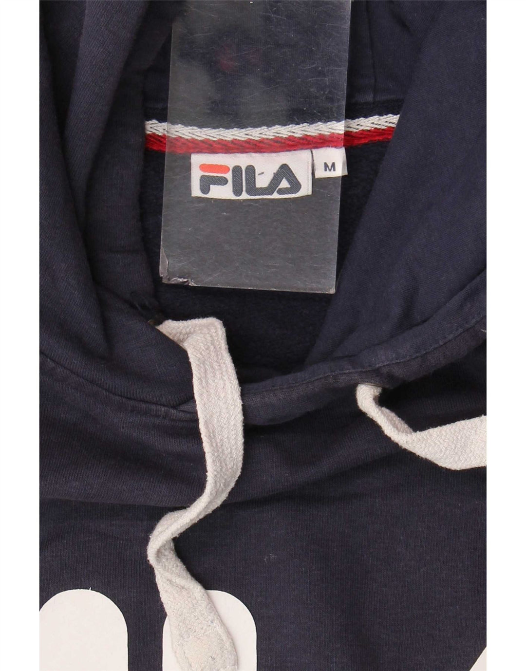 Fila Grafisk hættetrøje til mænd Medium Marineblå