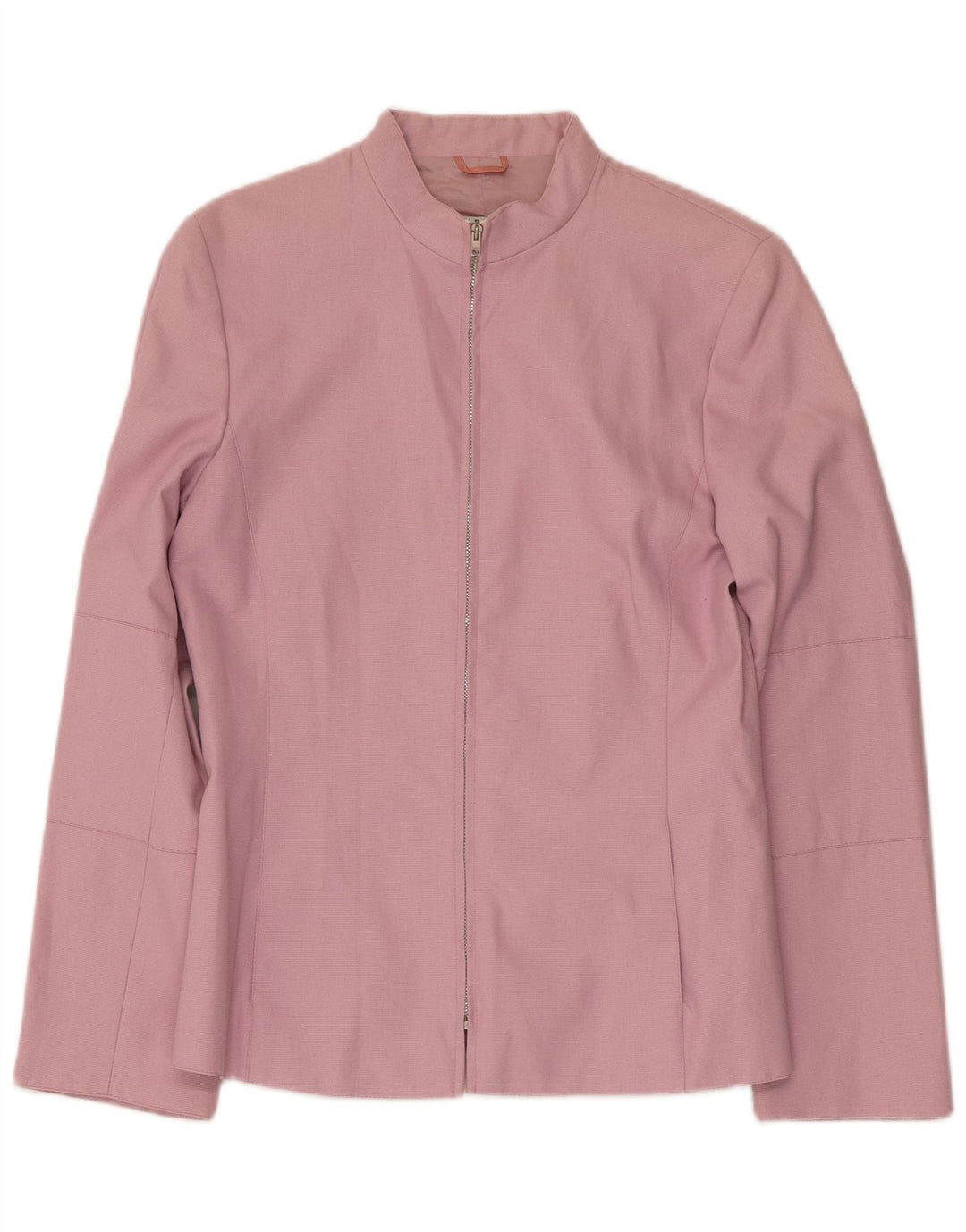 Marella Dame Blazer Jakke UK 10 Lille Pink Bomuld