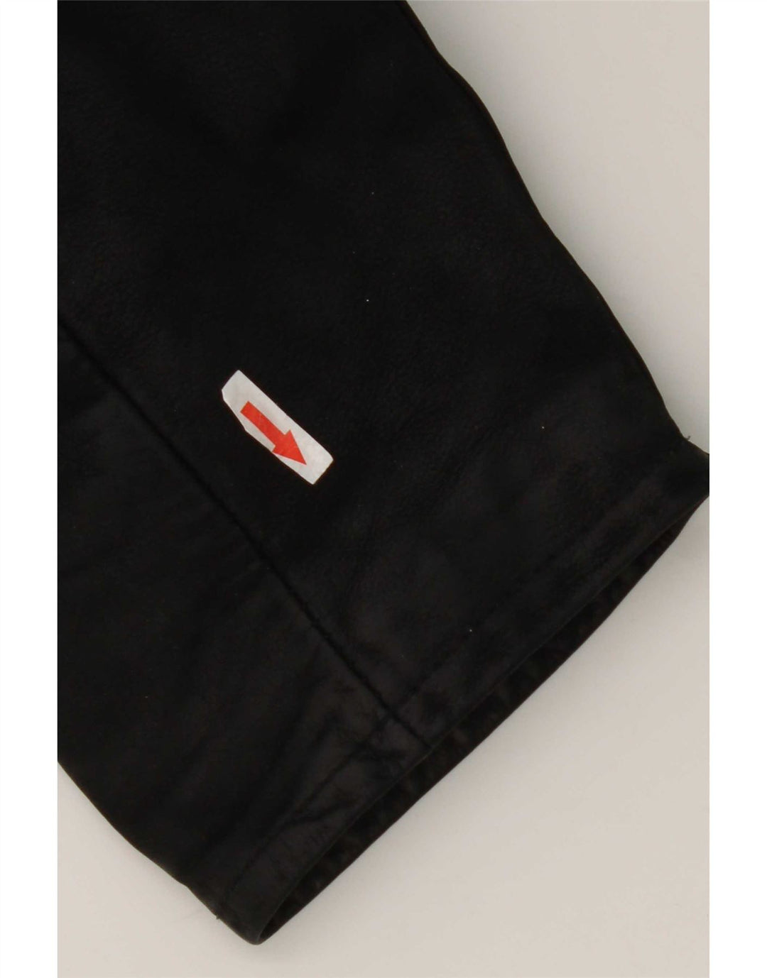 Vintage herre læderjakke UK 42 XL sort læder