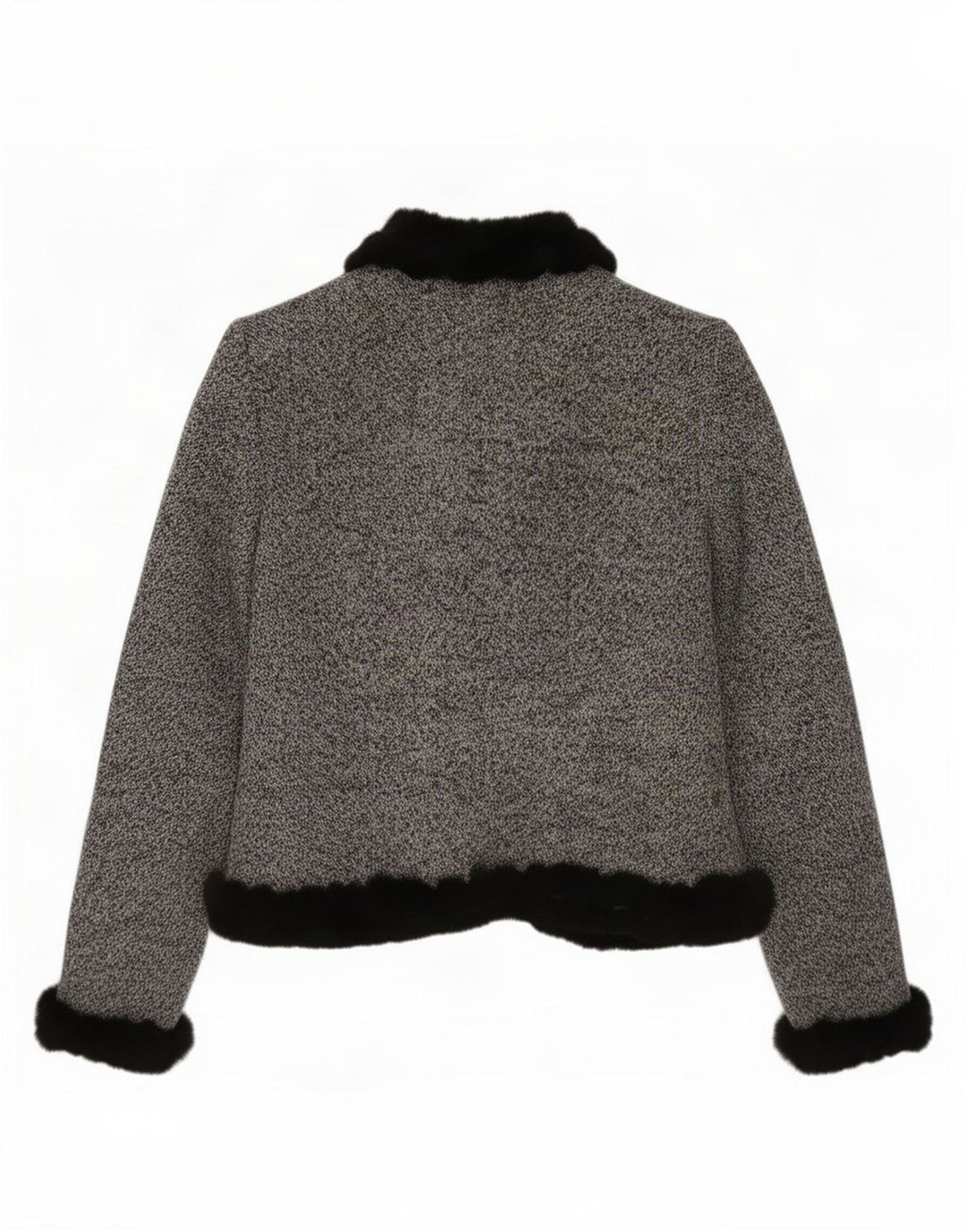 Gai Mattiolo Dame Blazer Jacket IT 44 Medium Grå Uld