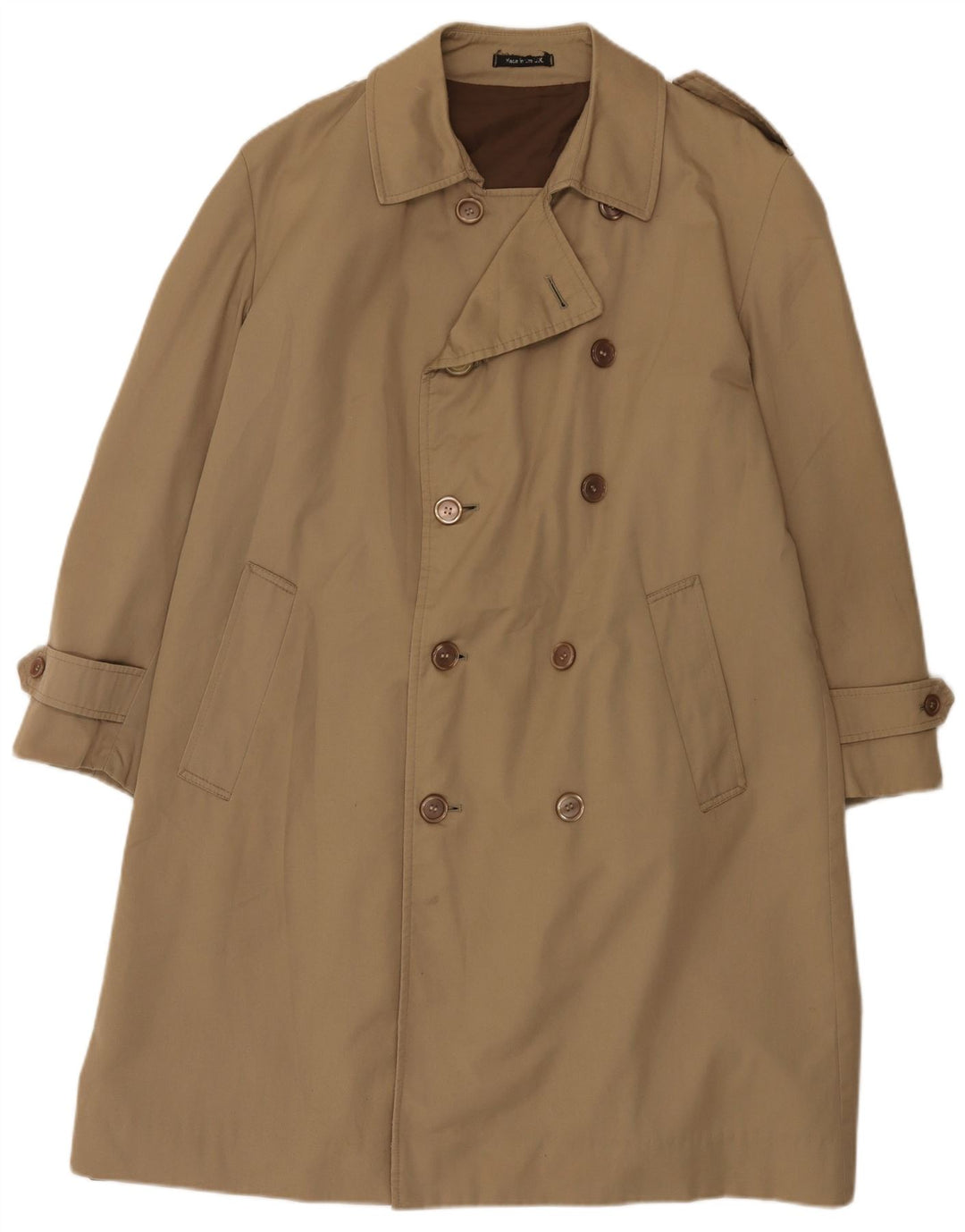 Vintage Trench Coat til mænd UK 36 Small Beige Classic