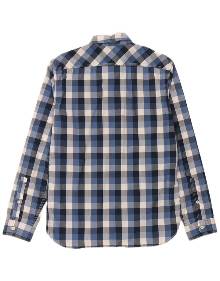 Levi's Herre Slim Fit skjorte Medium Blue Gingham Cotton