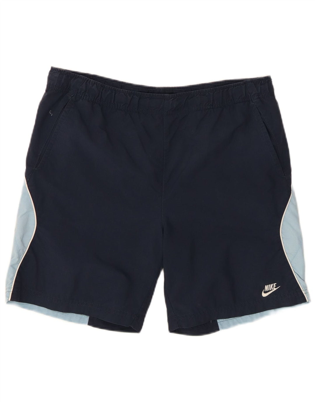 Nike Badeshorts til mænd Small Navy Blue Colourblock