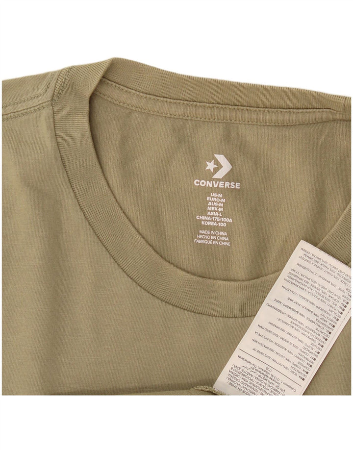Converse grafisk t-shirt til mænd, medium Khaki Bomuld