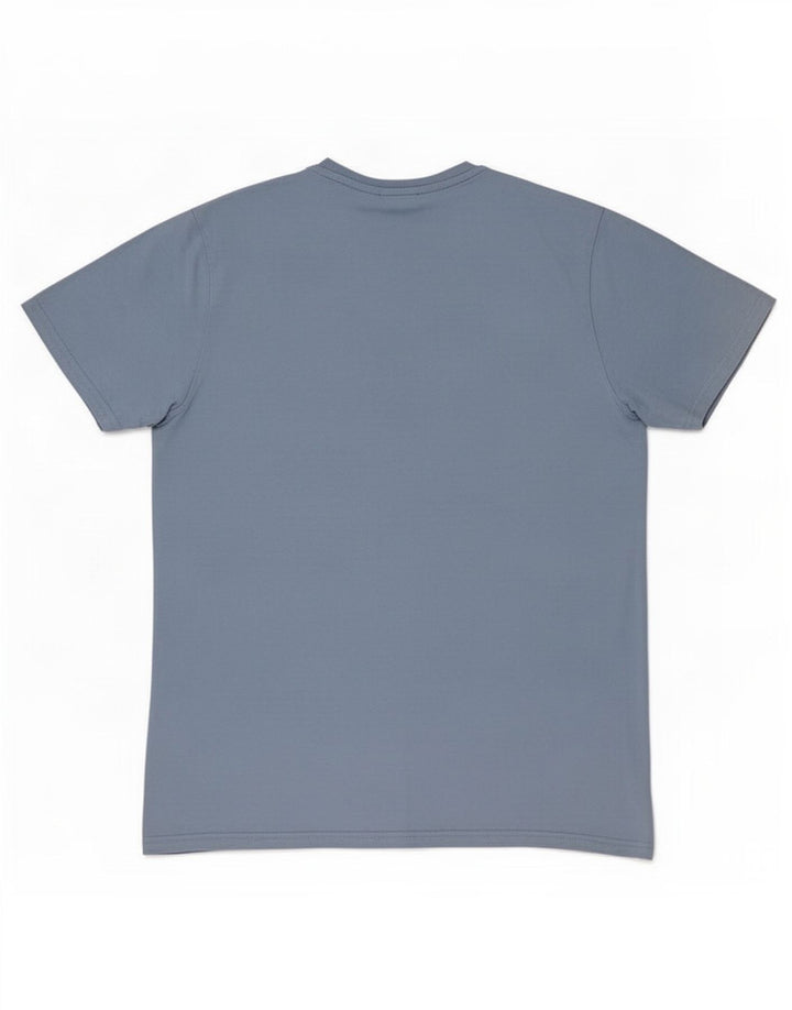 Ellesse Herre T-Shirt Top Stor Blå Bomuld