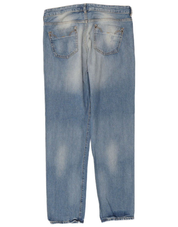 French Connection Lige jeans til kvinder UK 14 Large W34 L32 Blue Cotton