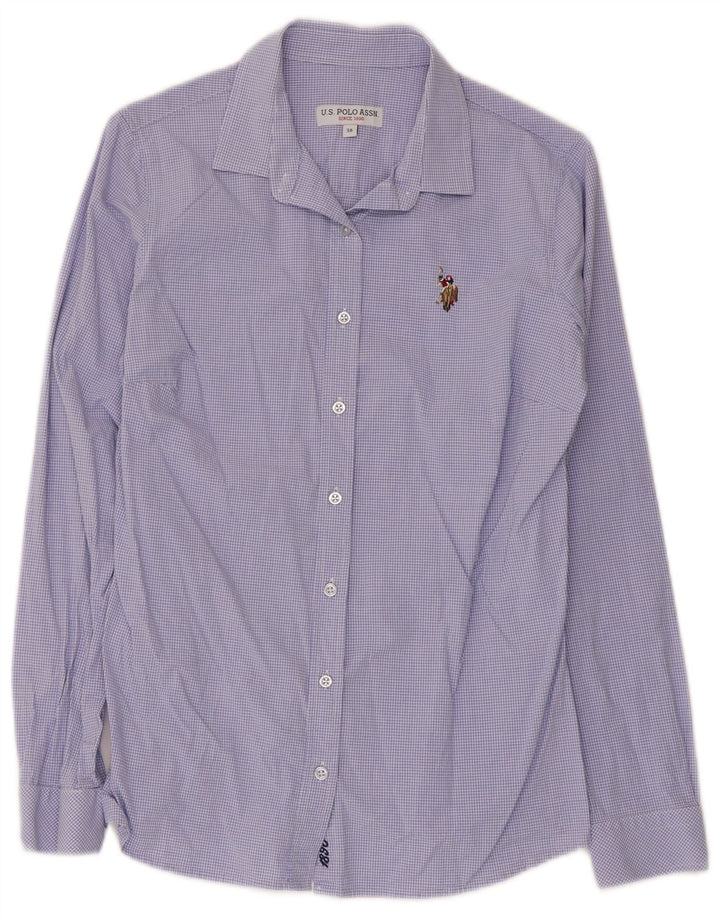 U.S. Polo Assn. Dameskjorte EU 38 Medium Blue Gingham