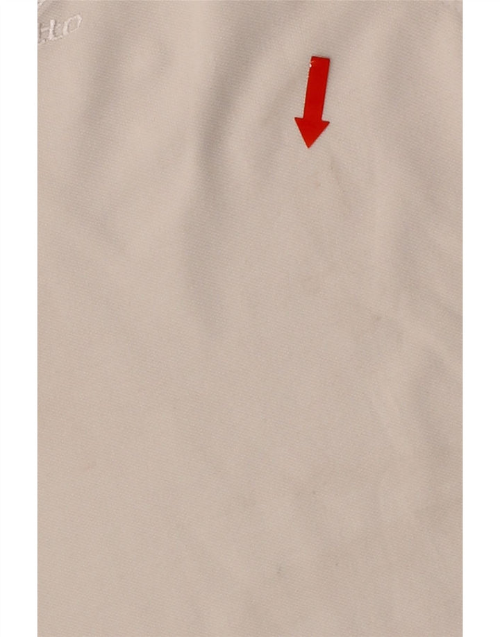 LOTTO Mens Polo Shirt XL White Vintage Lotto and Second-Hand Lotto from Messina Hembry 