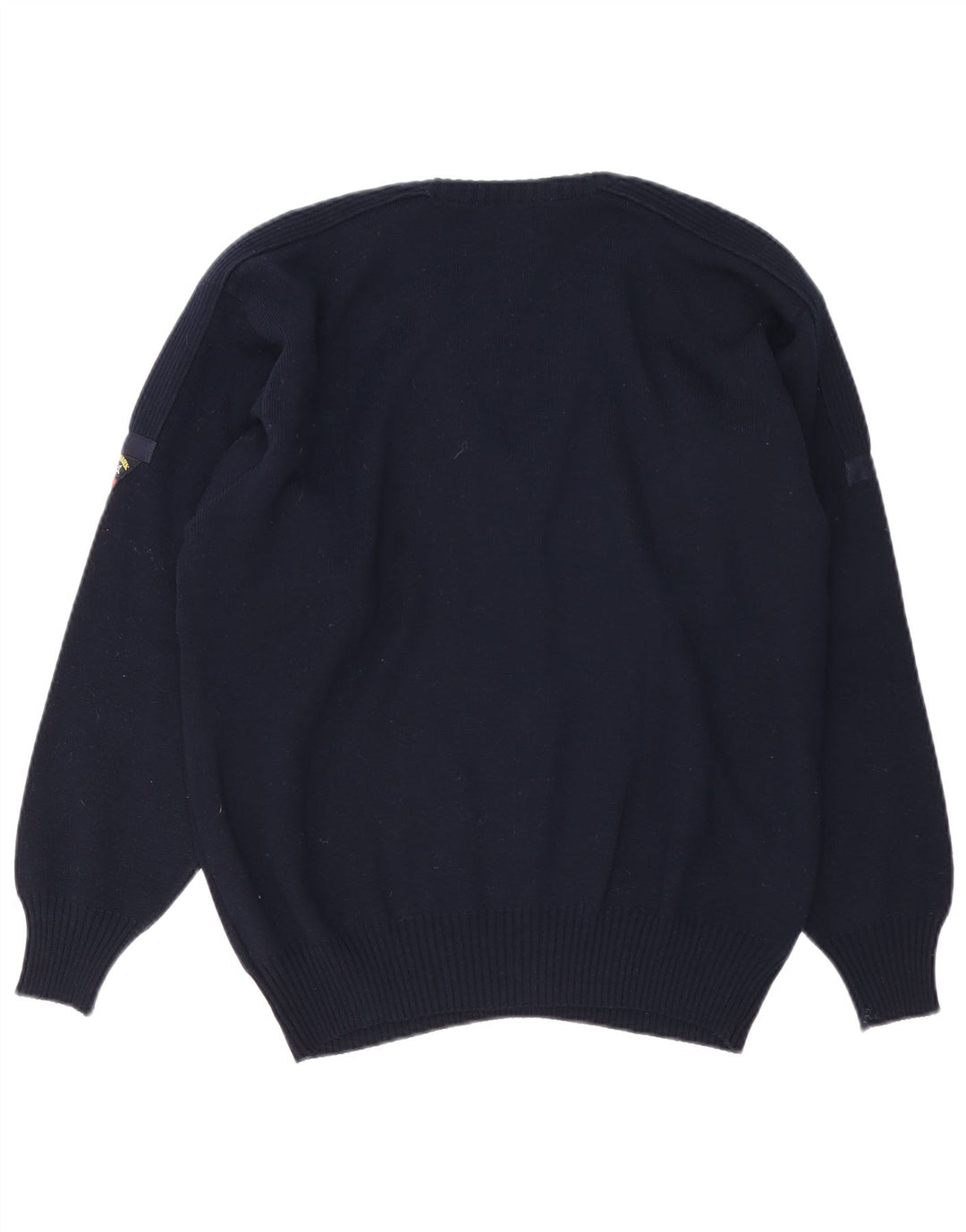 Paul & Shark Herre V-hals sweater XL marineblå