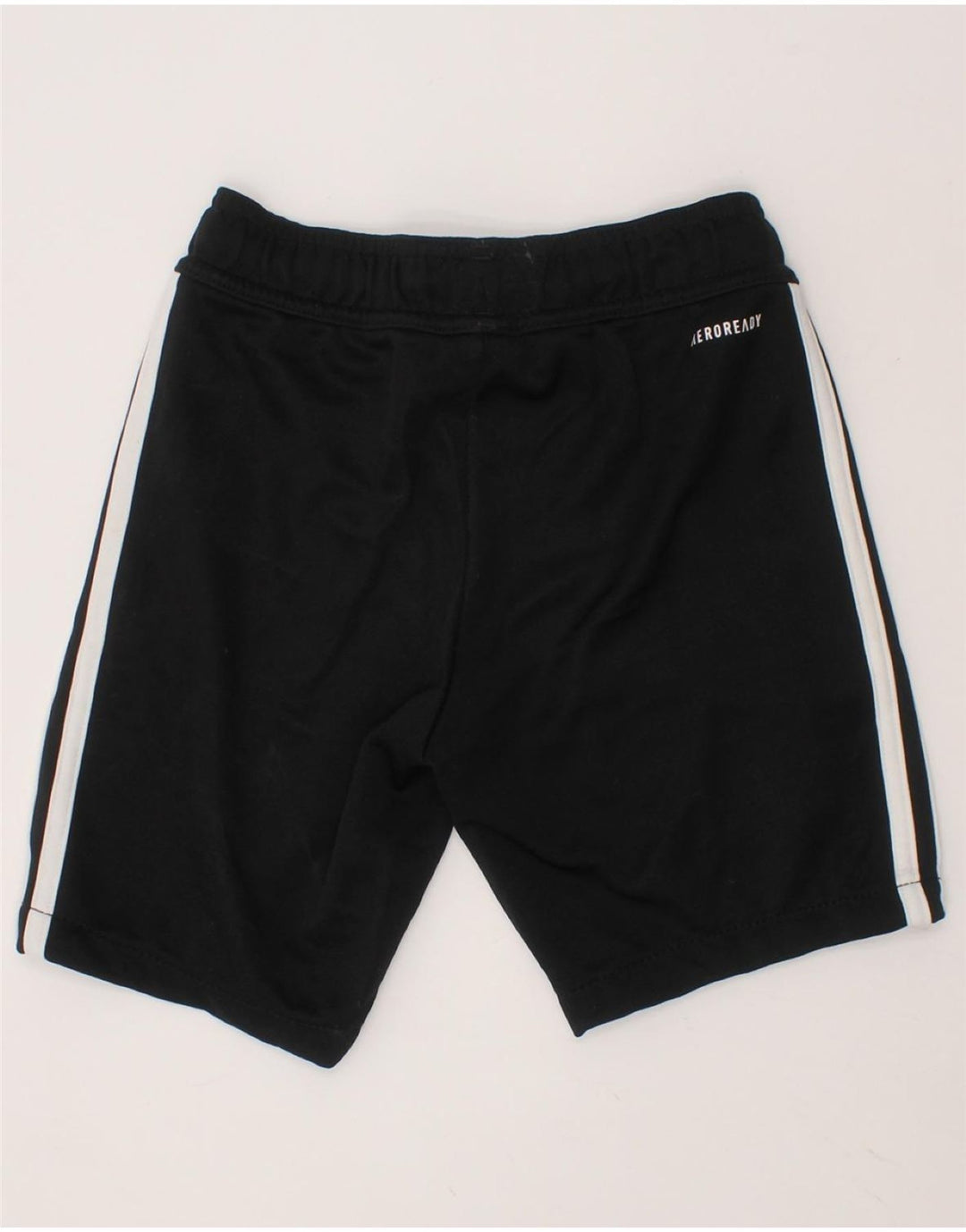 ADIDAS Boys Aeroready Sport Shorts 7-8 Years  Black Polyester Vintage Adidas and Second-Hand Adidas from Messina Hembry 