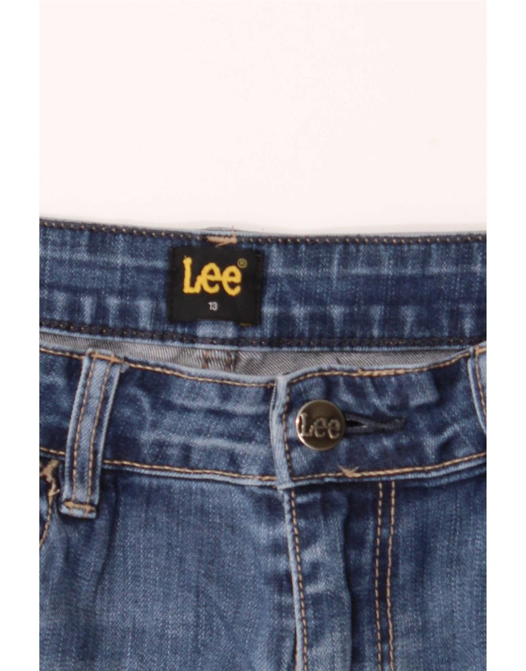 Lee Dame Bootcut Jeans US 13 Large W32 L33 Blue Cotton