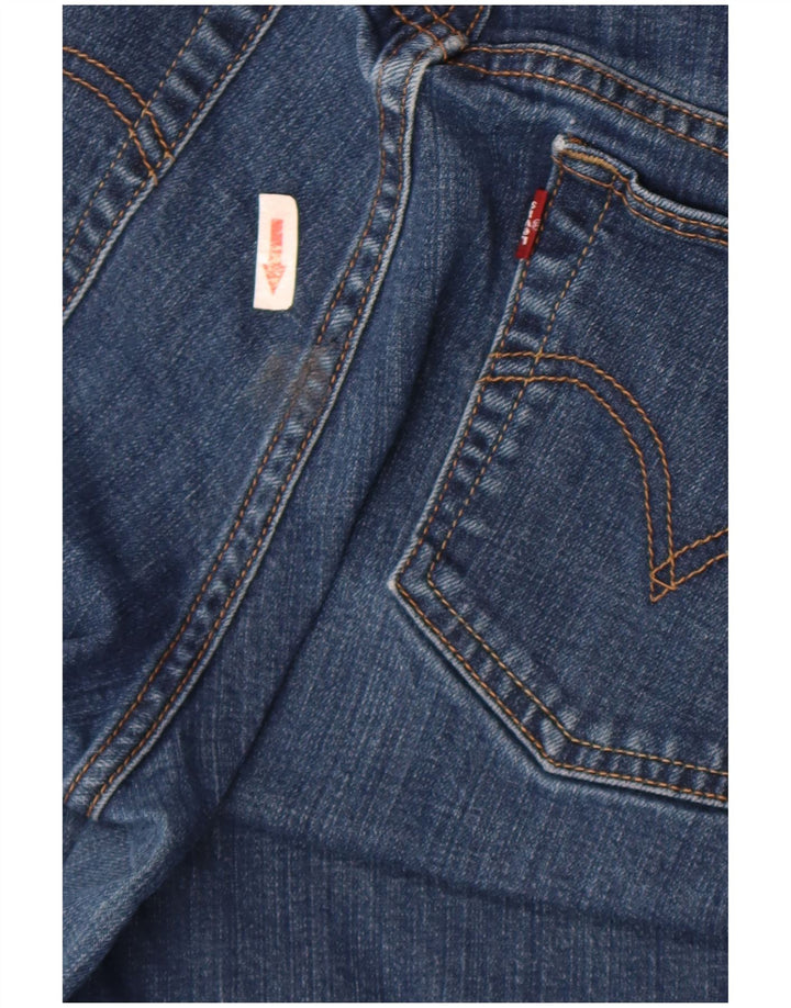 Levi's Dame 512 Bootcut Jeans US 12 Large W32 L30 Blå Bomuld