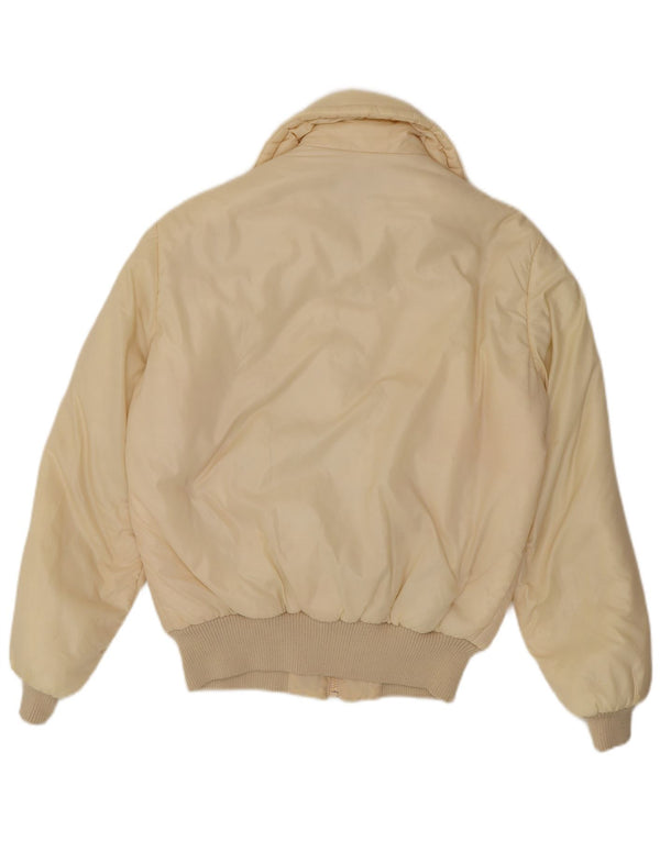 MC Ross Bomberjakke til kvinder IT 46 Large Off White Polyamid