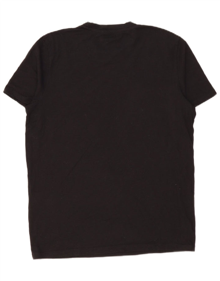 Jack & Jones Herre T-Shirt Top Stor Sort Bomuld