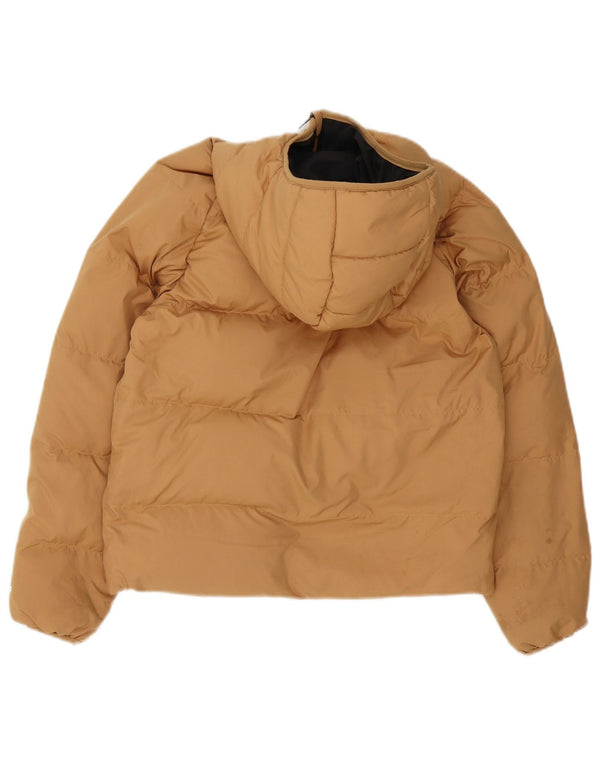The North Face Boys Hætte Vendbar Polstret Jakke 11-12 År Stor Brun