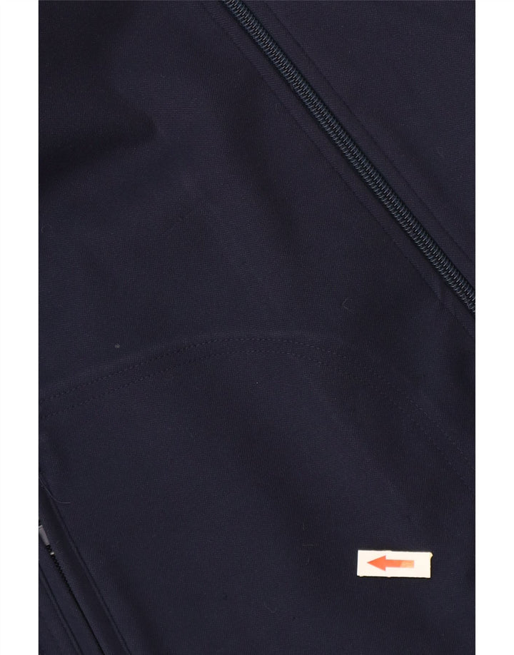 ASICS Træningsdragt til mænd Topjakke XL Marineblå Colourblock Polyester