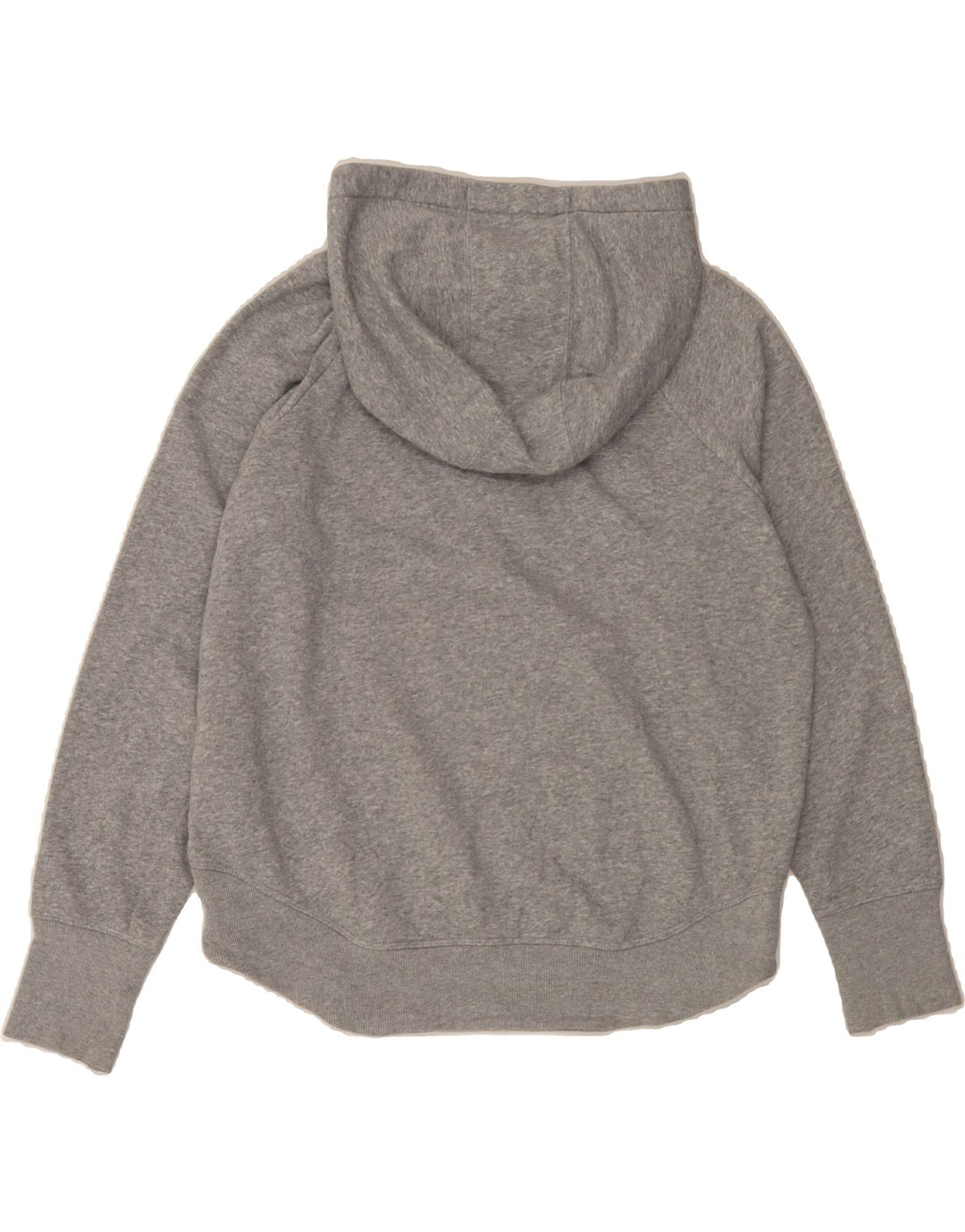 UNDER ARMOUR Womens Oversized Graphic Hoodie Jumper UK 10 Small Grey Vintage Under Armour and Second-Hand Under Armour from Messina Hembry 