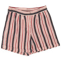French Connection Chino Shorts til kvinder UK 8 Small W28 Flerfarvet Stribet