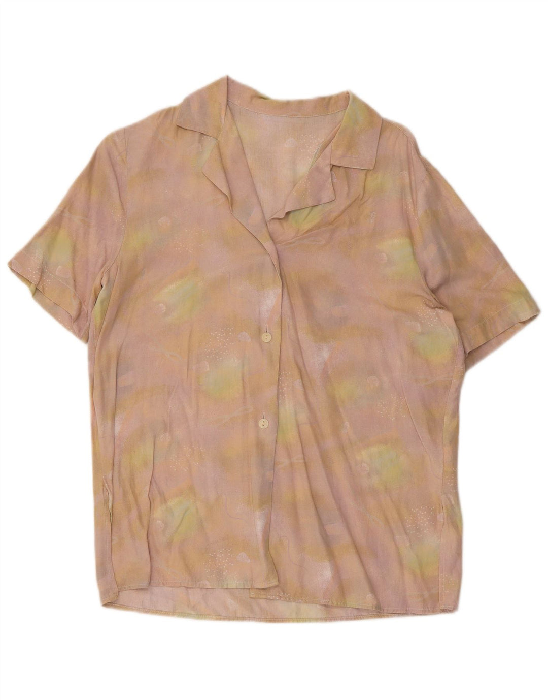 Andrea Mare Dame Skjorte Bluse IT 42 Medium Flerfarvet Tie Dye