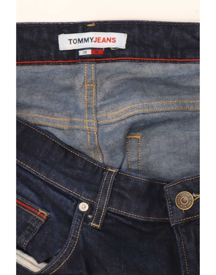 Tommy Hilfiger Dame Ryan Regular Bootcut Jeans W38 L30 Marineblå Bomuld