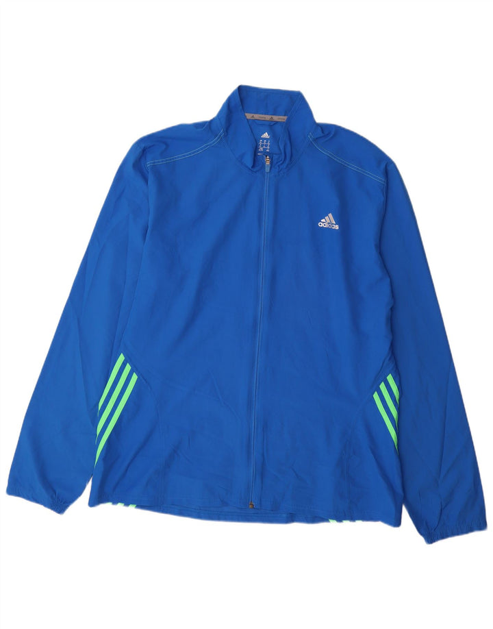 Adidas Træningsdragt til mænd Topjakke XL Blå Polyester