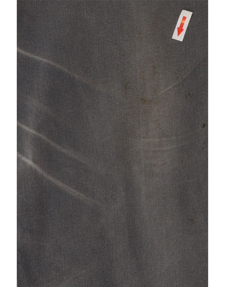 Marks & Spencer Herre Blue Harbor Straight Jeans W38 L31 Grå Bomuld