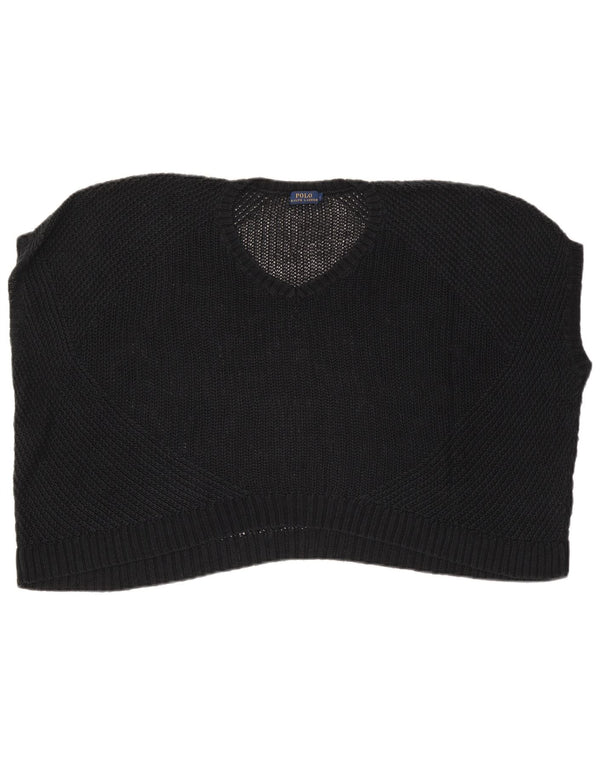 Polo Ralph Lauren Womens Short Sleeve Crew Neck Jumper Sweater UK 16 Large