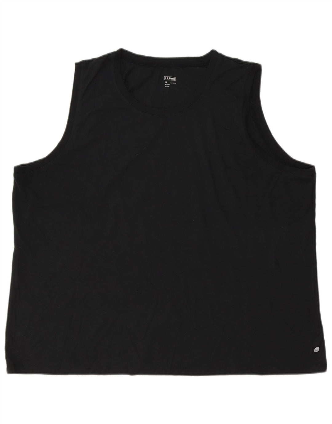 L.L.Bean Damevest Top UK 20 2XL Sort Polyester