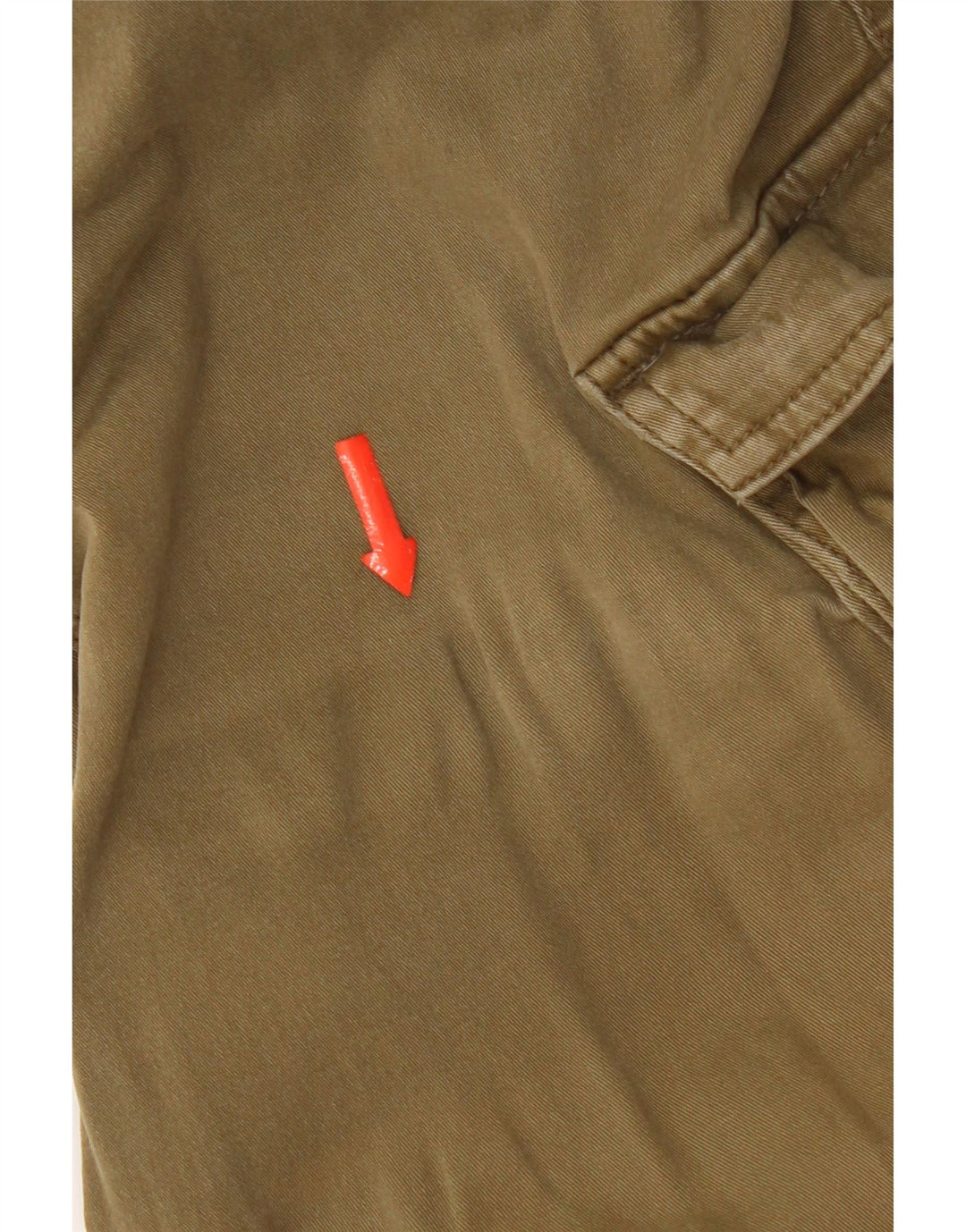 Jack & Jones Herre Cargo Shorts Large W34 Khaki Bomuld