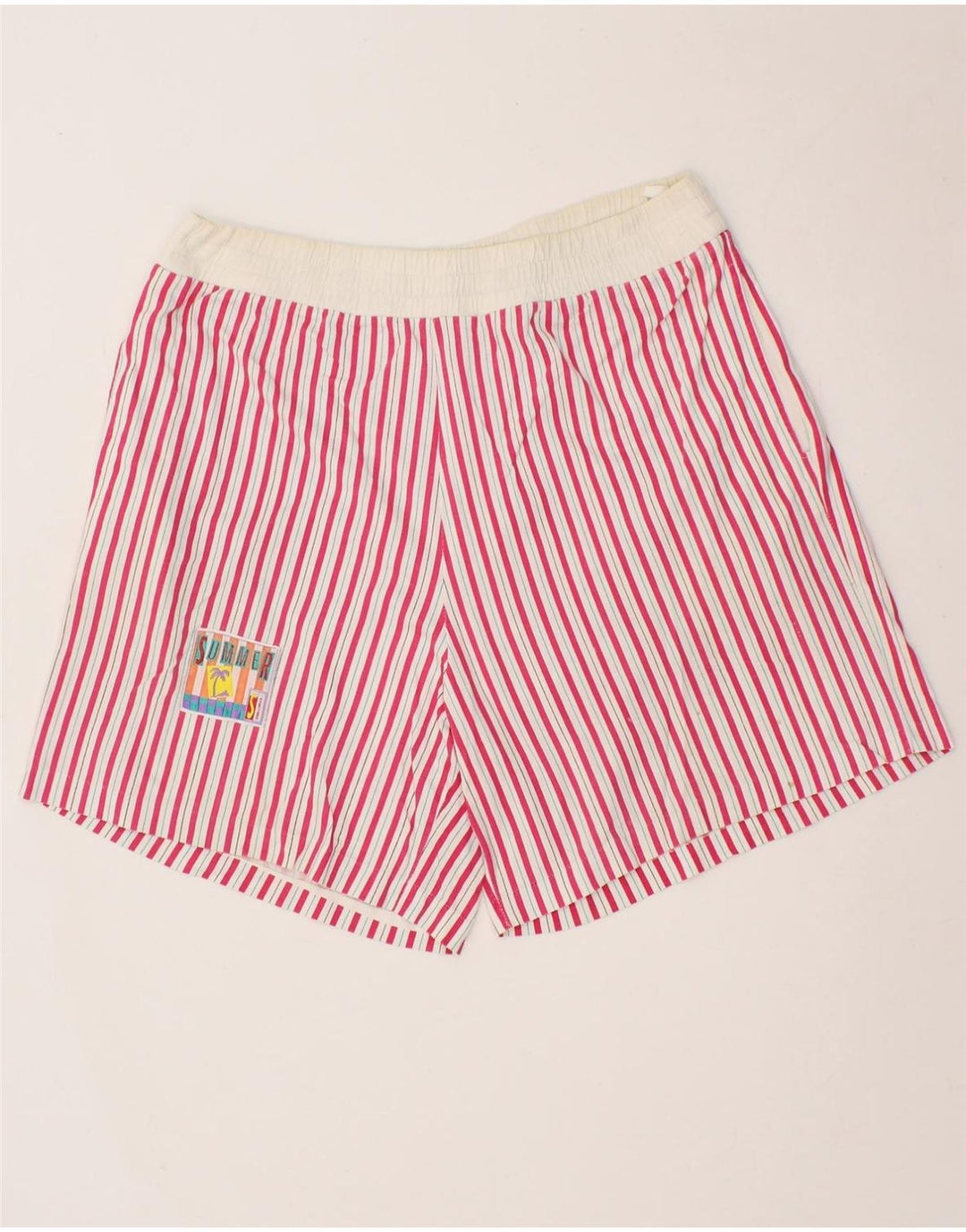 VINTAGE Badetøj til mænd Large Pink Stribet
