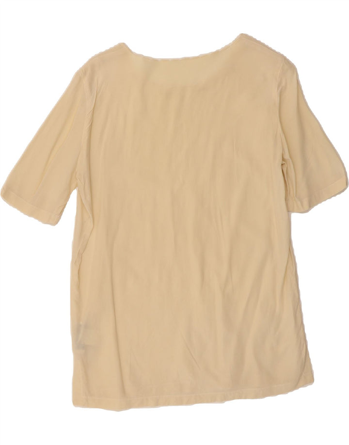 LES COPAINS Womens Blouse Top EU 40 Medium Beige Vintage Les Copains and Second-Hand Les Copains from Messina Hembry 