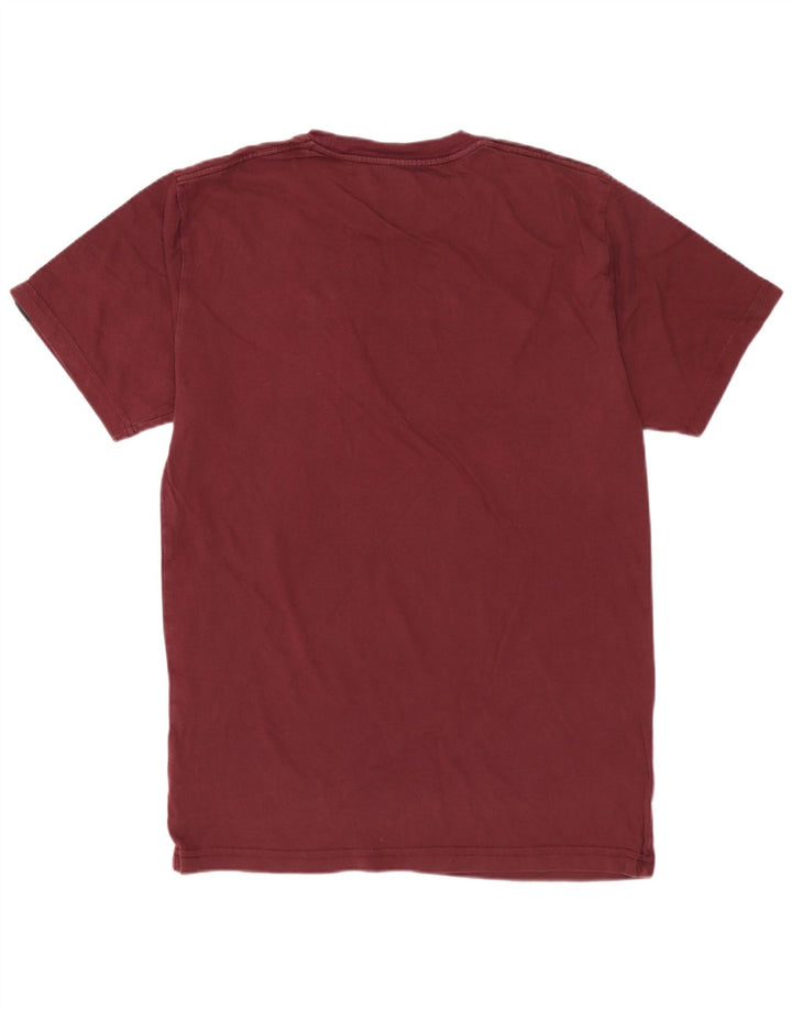 Vans Herre Classic Fit Grafisk T-shirt Top Lille rødbrun bomuld