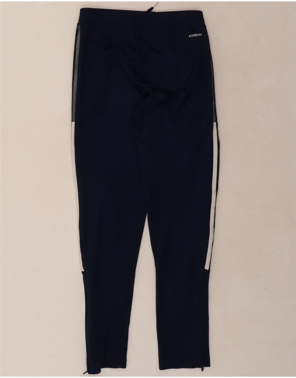 Adidas Boys Aeroready træningsdragt bukser 11-12 år marineblå polyester