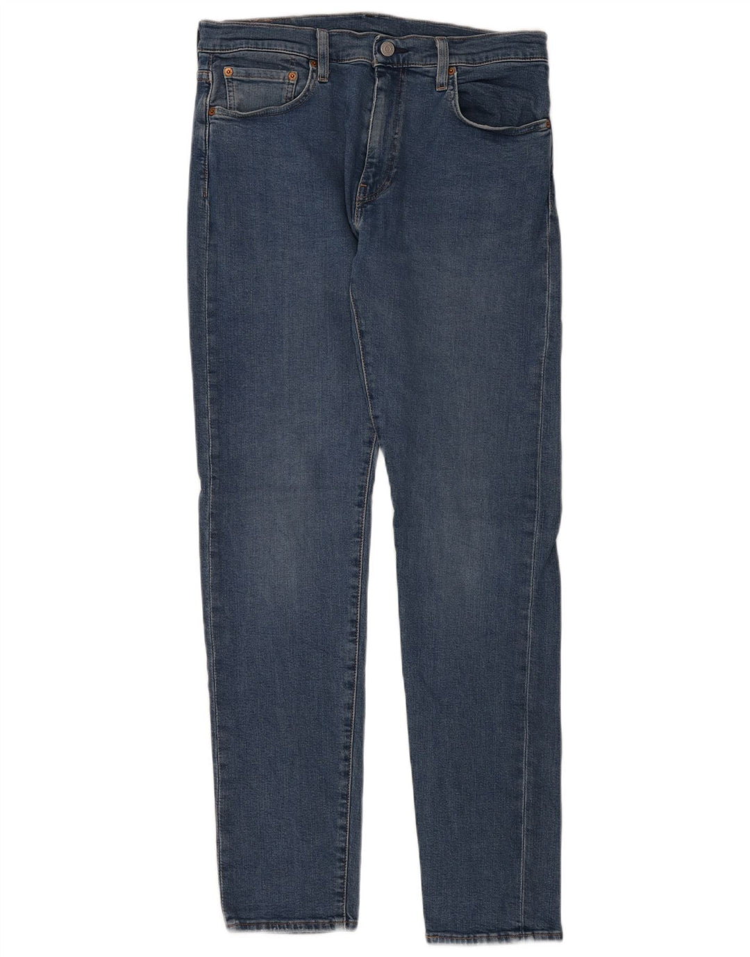 Levi's Herre 512 Slim Tapered Jeans W32 L34 Blå Bomuld