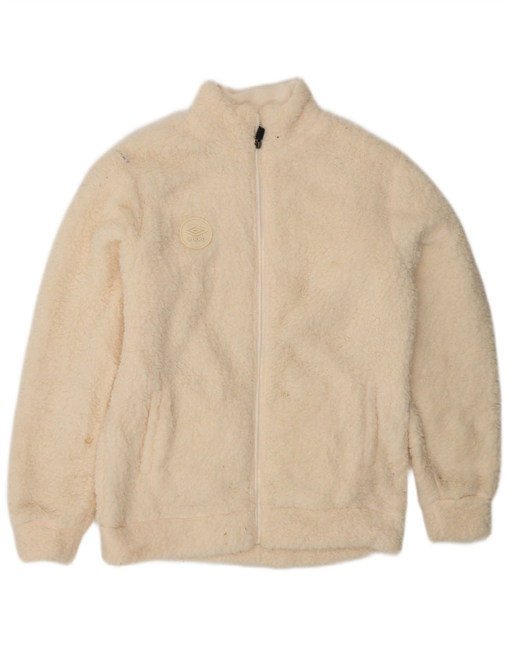 UMBRO Fleecejakke til kvinder UK 18 XL Off White Polyester