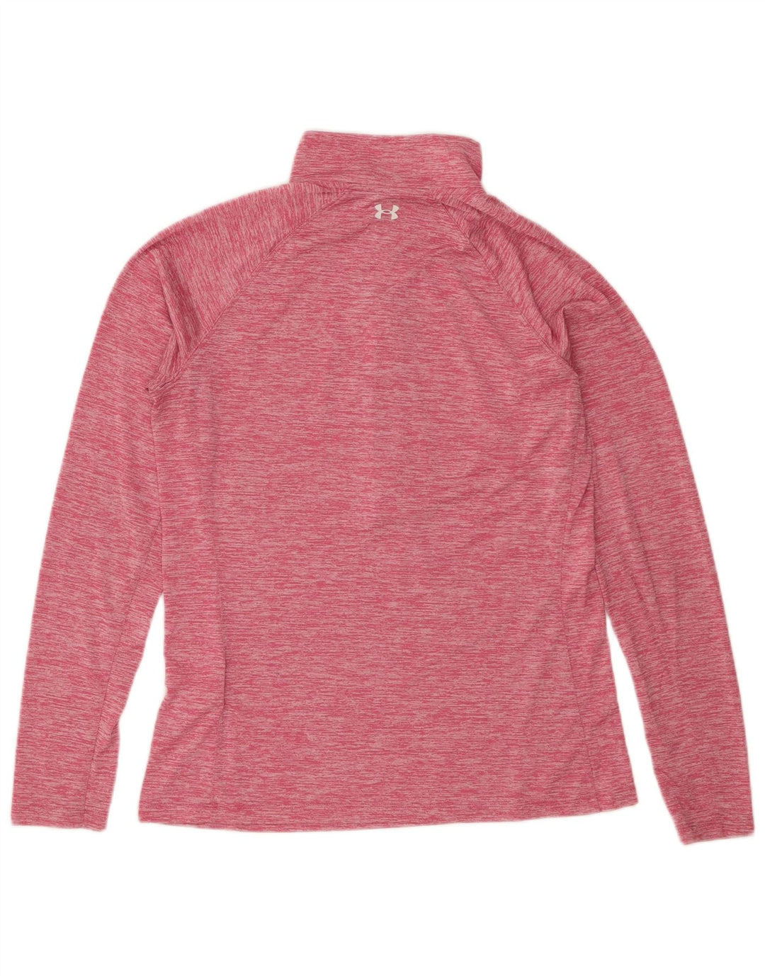 Under Armour Dame Grafisk Pullover Træningsdragt Top UK 14 Large Pink Flecked