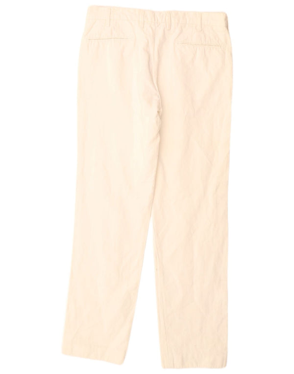 MASSIMO DUTTI Lige jakkesæt til mænd EU 42 Large W32 L32 Off White