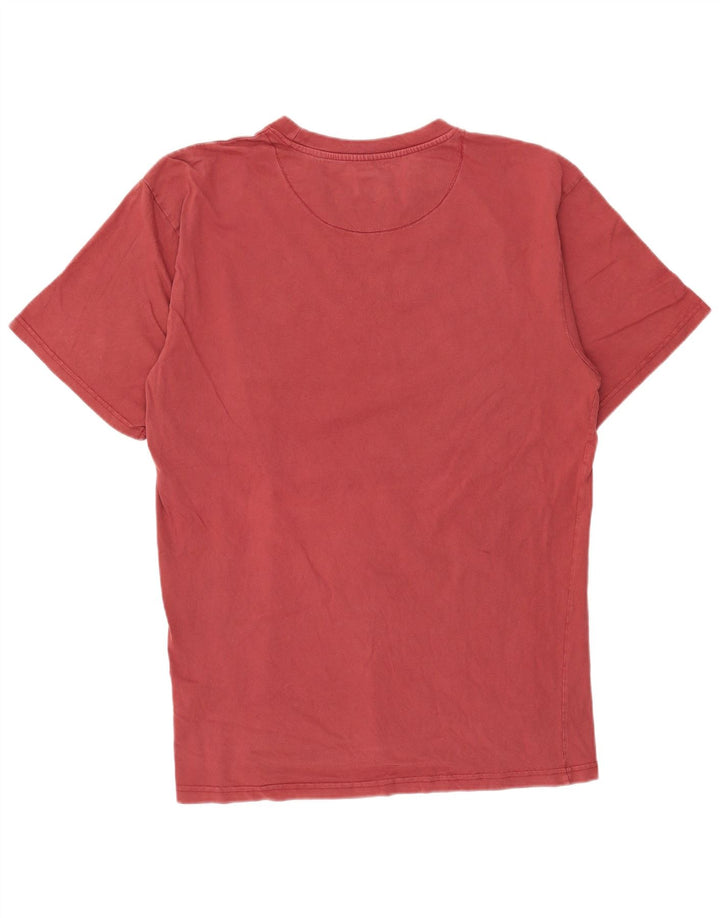 Karl Kani Herre Grafisk T-Shirt Top Stor Rød Bomuld