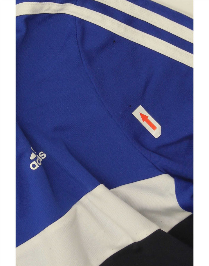 Adidas Træningsdragt Topjakke til drenge 13-14 år Blå Colourblock Polyester