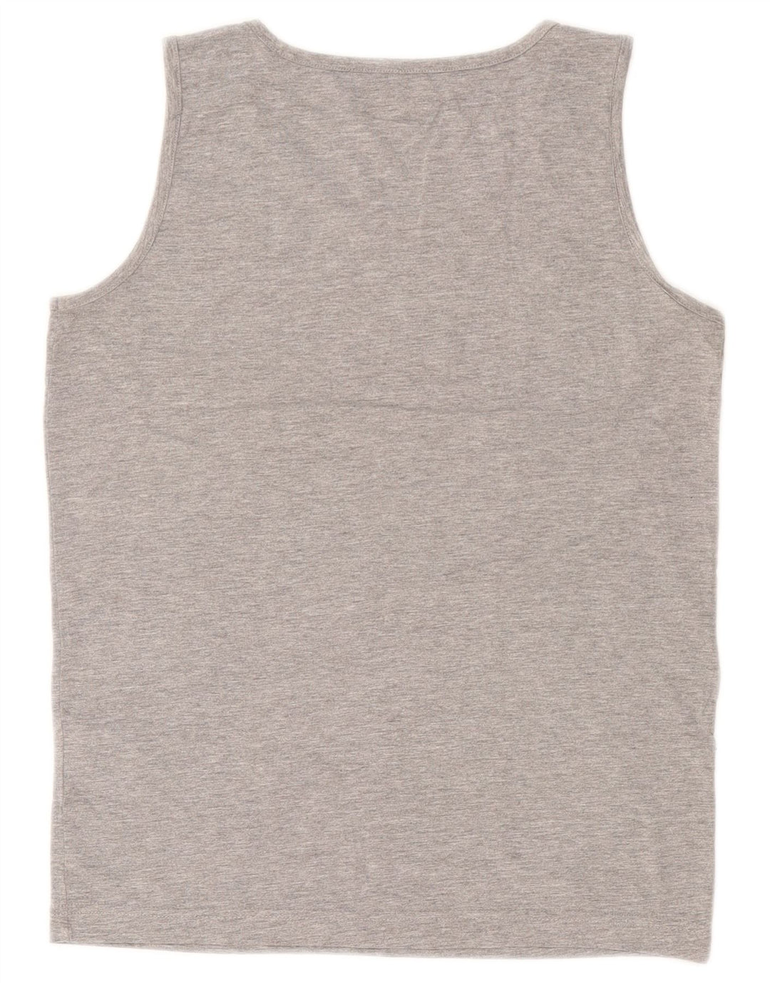 KAPPA Mens Vest Top Small Grey Cotton