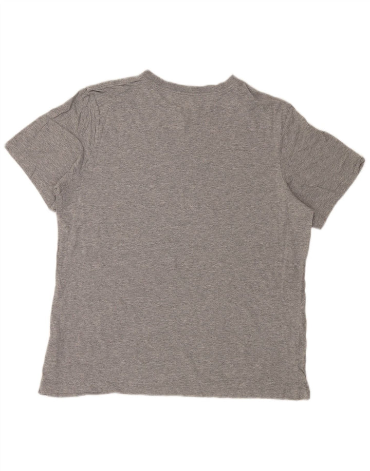 NIKE T-shirt top til mænd, stor grå bomuld