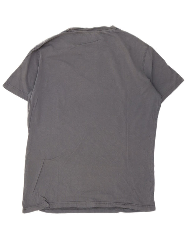 Sundek Heritage Grafisk T-Shirt Top Medium Grå Bomuld