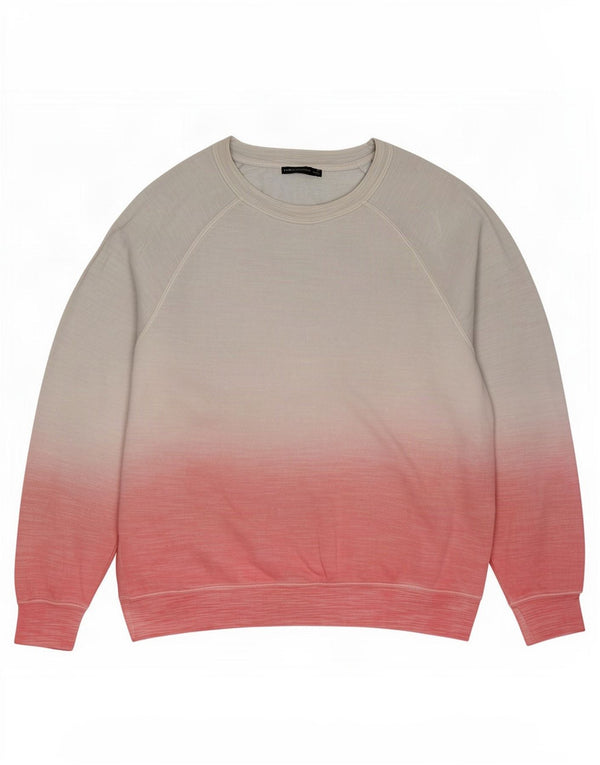 Marks & Spencer Dame Sweatshirt Jumper UK 16 Large Grey Colourblock